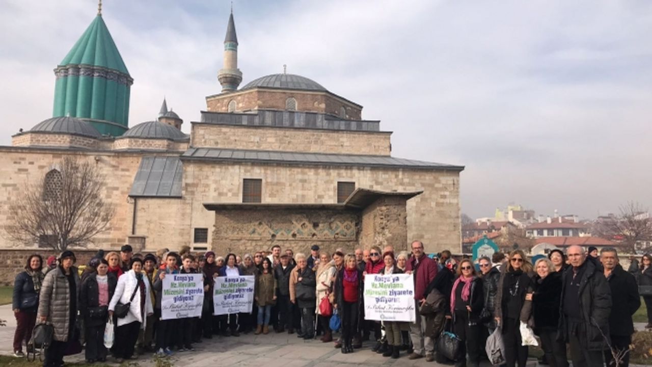 Bakırköylüler, Vuslatının 744. Yılında Hz. Mevlana’yı Ziyaret Ettiler