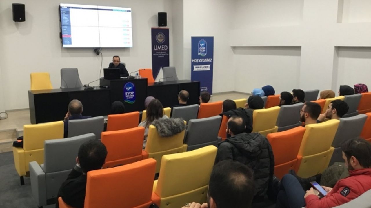 Osman Ateşli, UMED Medya Okulunda eğitim verdi