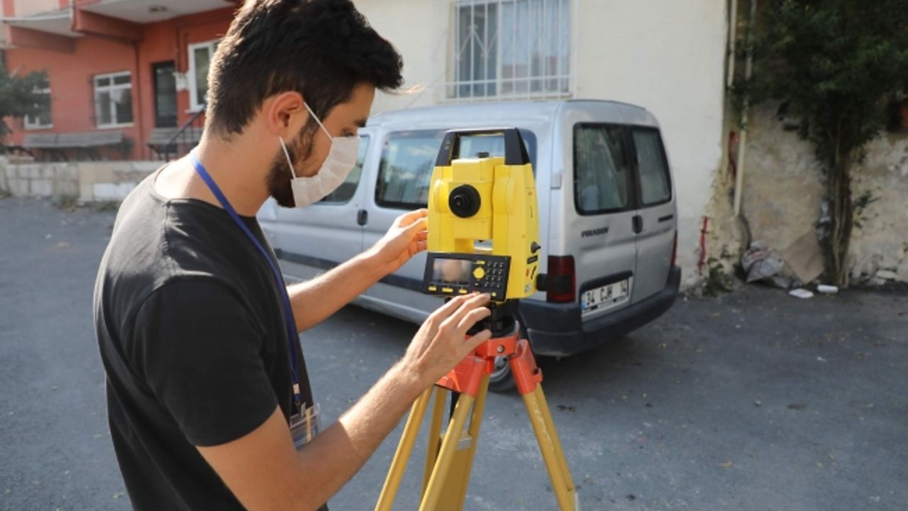 Garaj Üstü Proje Alanı’nda Tespit ve Ölçümlere Başlandı