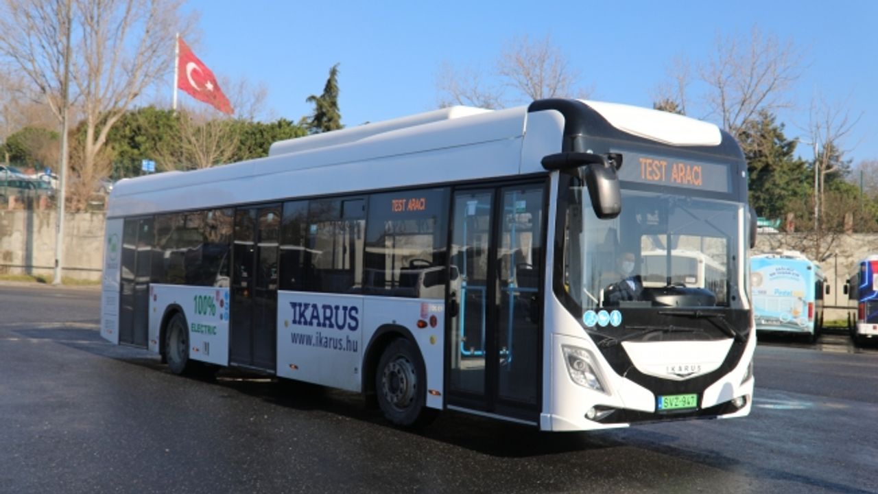 İstanbul'a Elektrikli Otobüsler Geliyor