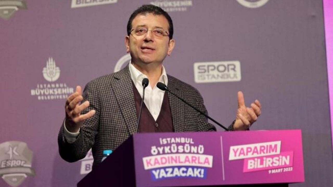 İmamoğlu’ndan ‘toplumsal Ci̇nsi̇yet Eşi̇tli̇ği̇’ Mesajı:   “kurumsallaştırmak İsti̇yoruz”