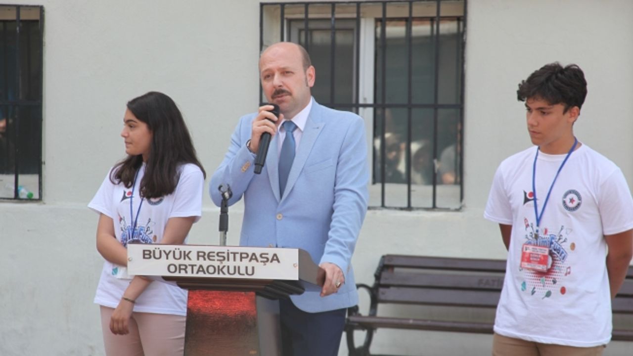 Büyük Reşitpaşa Ortaokulu TÜBİTAK Bilim Fuarına Ev Sahipliği Yaptı(VİDEOLU)