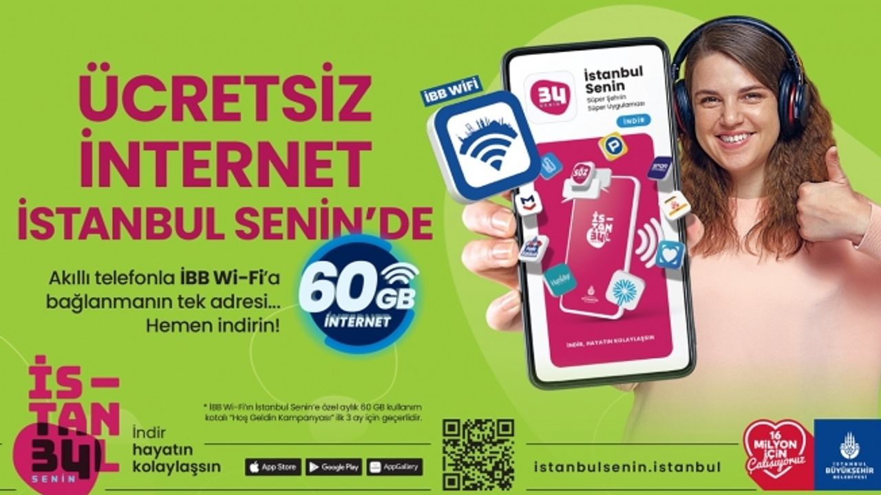 İBB Wİ-Fİ İstanbul Senin'de