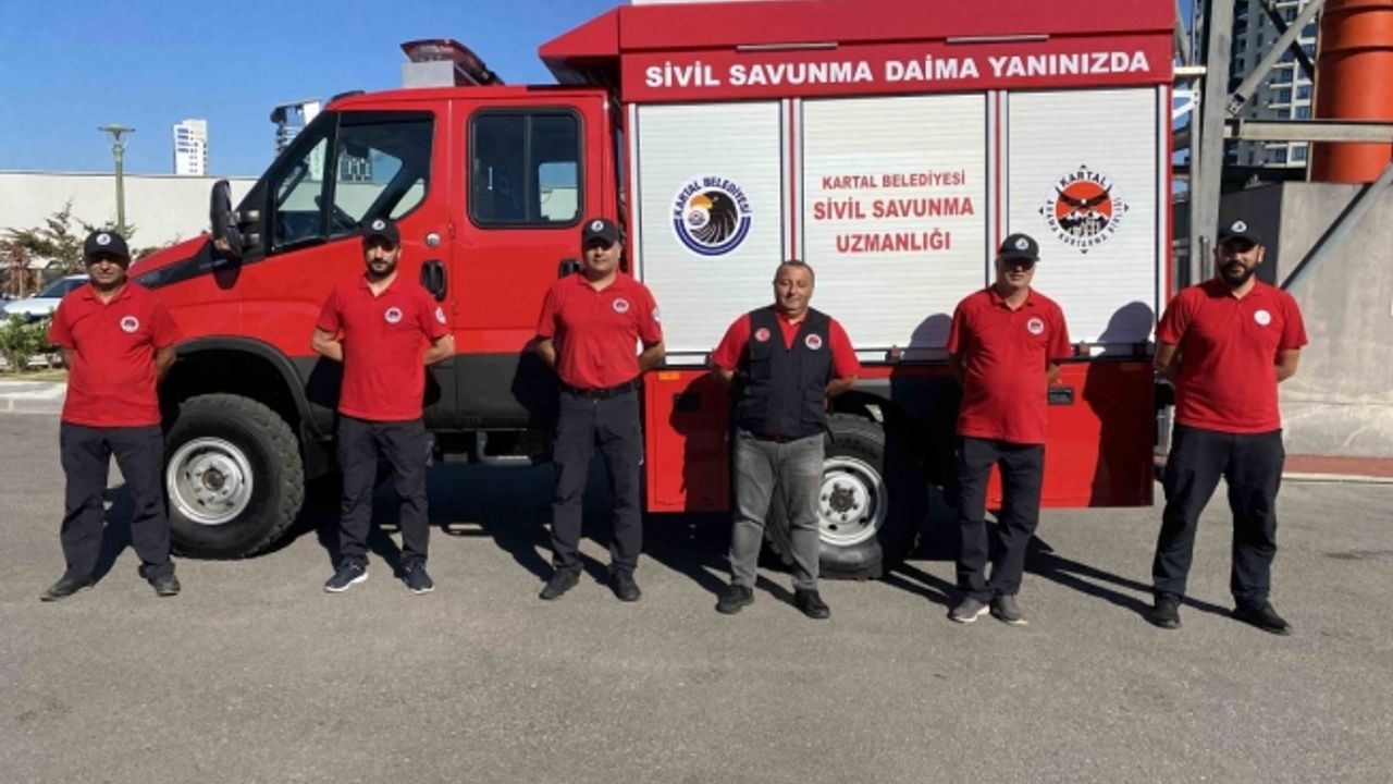 Kartal Belediyesi Arama Kurtarma Ekibi Yeni Araç İle Daha Donanımlı