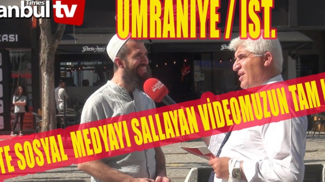 İşte Sosyal Medyayı Alt Üst Eden Sokak Röportajımız'ın Tam ve Montajsız Hali