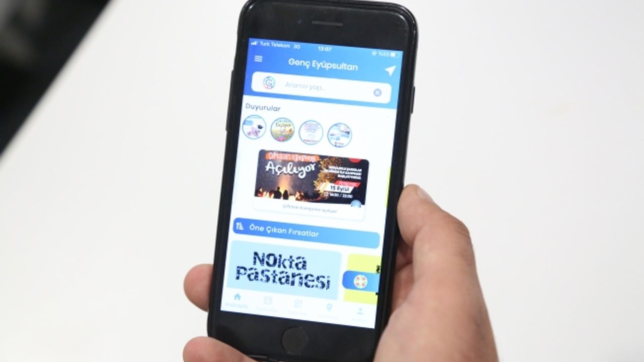 Gençlere Özel Mobil Uygulama! Genç Eyüpsultan Yayında