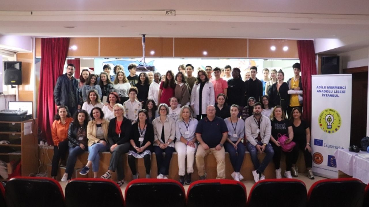 Adile Mermerci Anadolu Lisesi’nde Erasmus+ Coşkusu