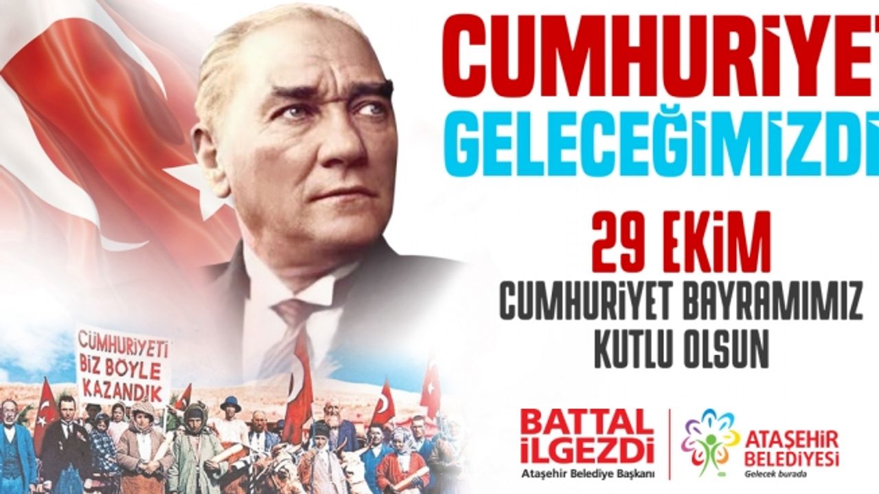 Cumhuriyetin 99. Yaşı  Ataşehir’de  Haluk Levent Konseri Ve Fener Alayı İle Kutlanacak