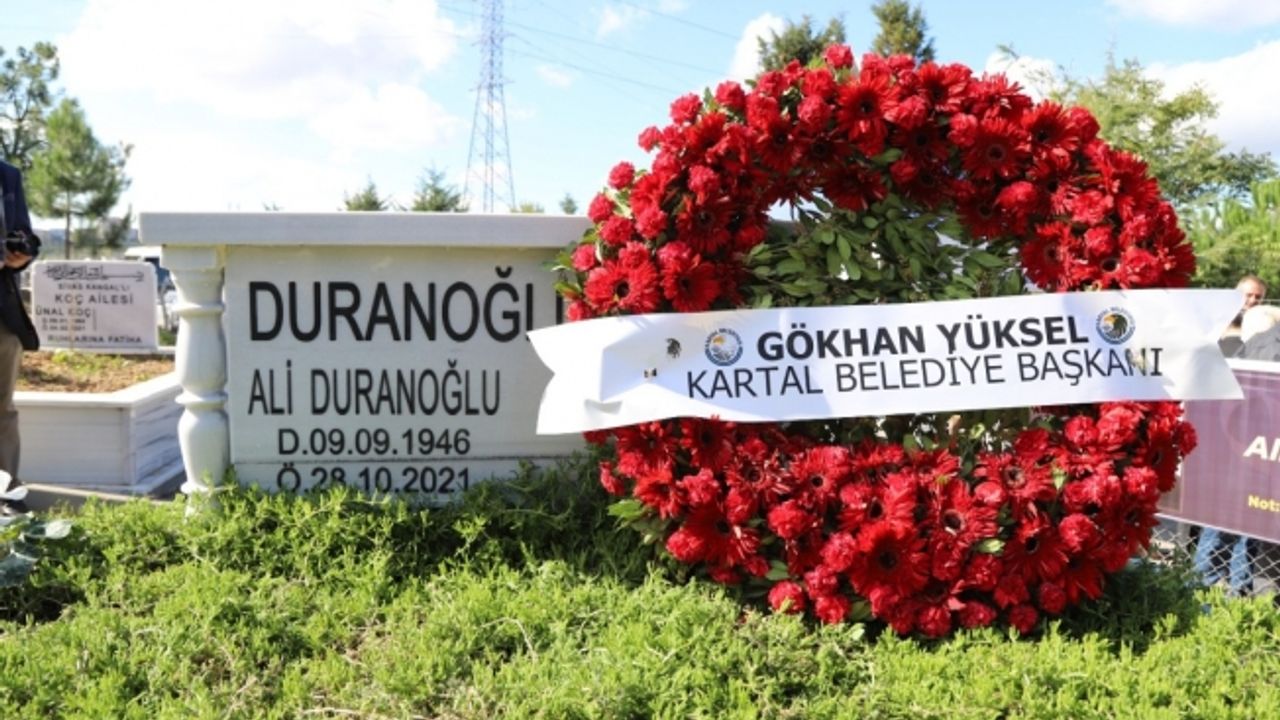 Eski Kartal Belediye Başkanı Ali Duranoğlu Kabri Başında Anıldı