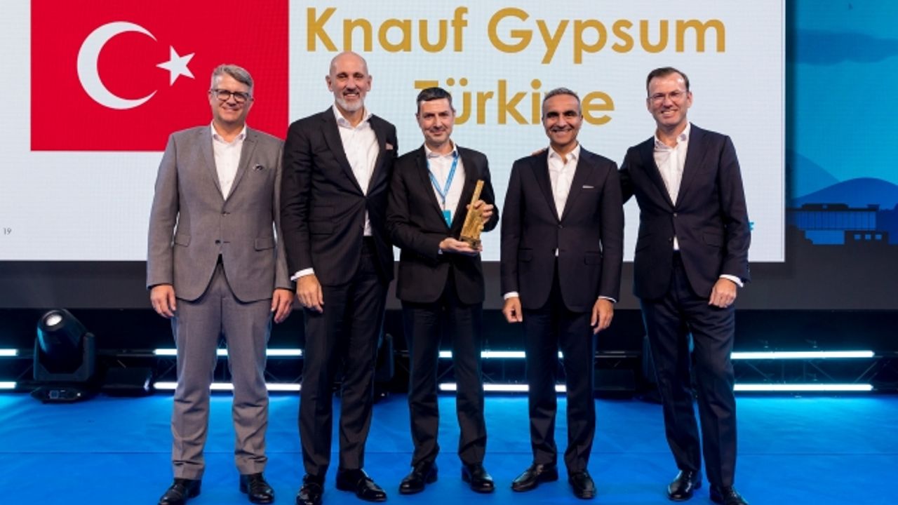 Knauf Türkiye, Financial Benchmark Award’ı Kazandı