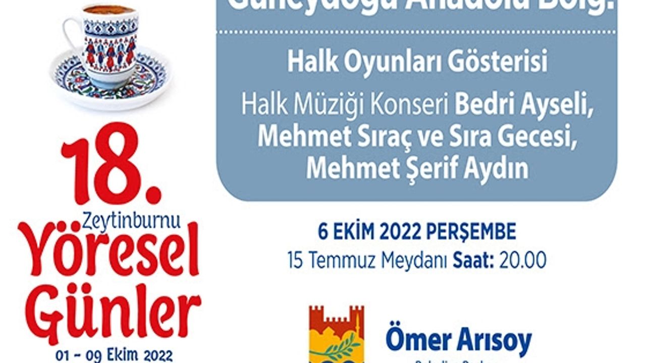 Yöresel Günler’in Yeni Durağı Güneydoğu Anadolu Bölgesi…