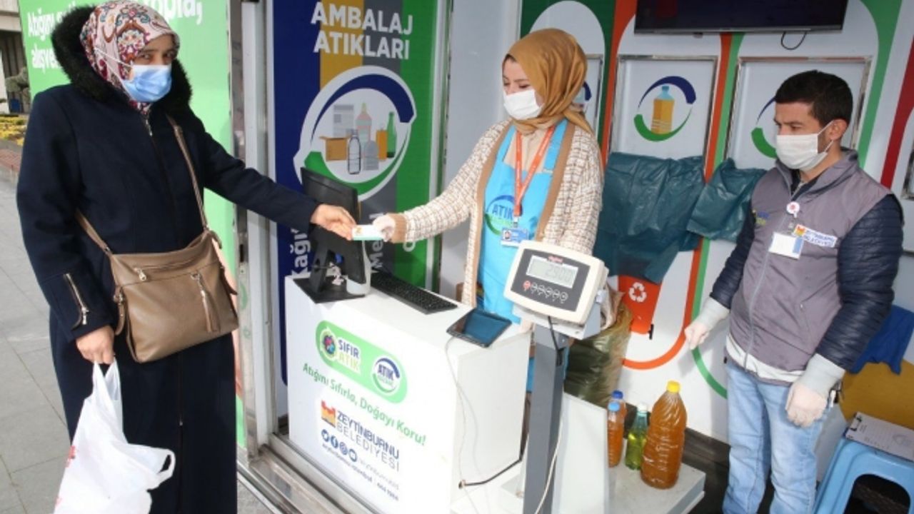 Atıkları Getirdiler Karşılığında 3 Milyon 666 Bin TL Para Puan Kazandılar.