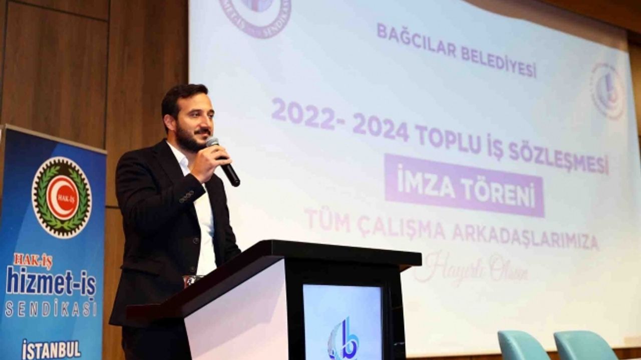 Bağcılar Belediyesi toplu iş sözleşmesini imzaladı