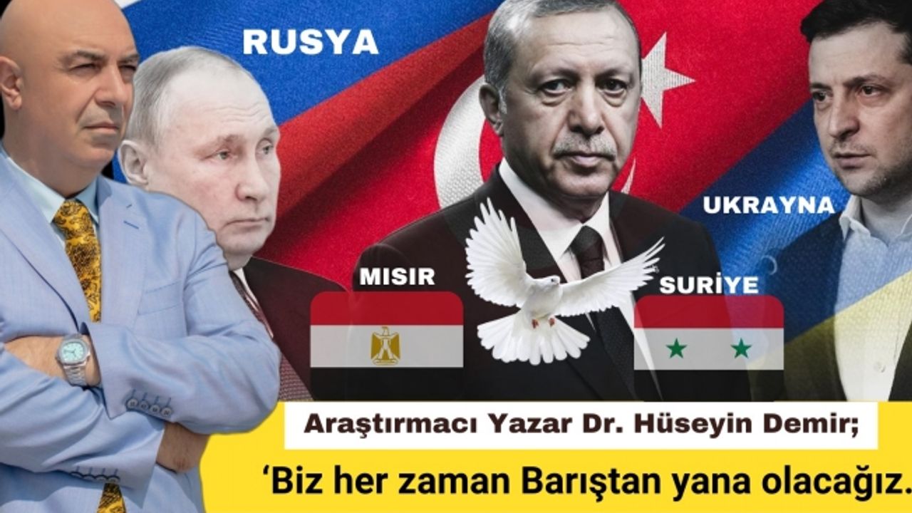 ‘Biz her zaman barıştan yana olacağız.’