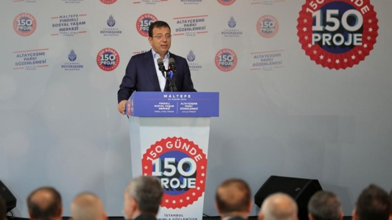 İmamoğlu Açıkladı: 2023’ün İlk Aylarına‘100  Günde 100 Proje’ Kampanyasını Hazır Edeceğiz