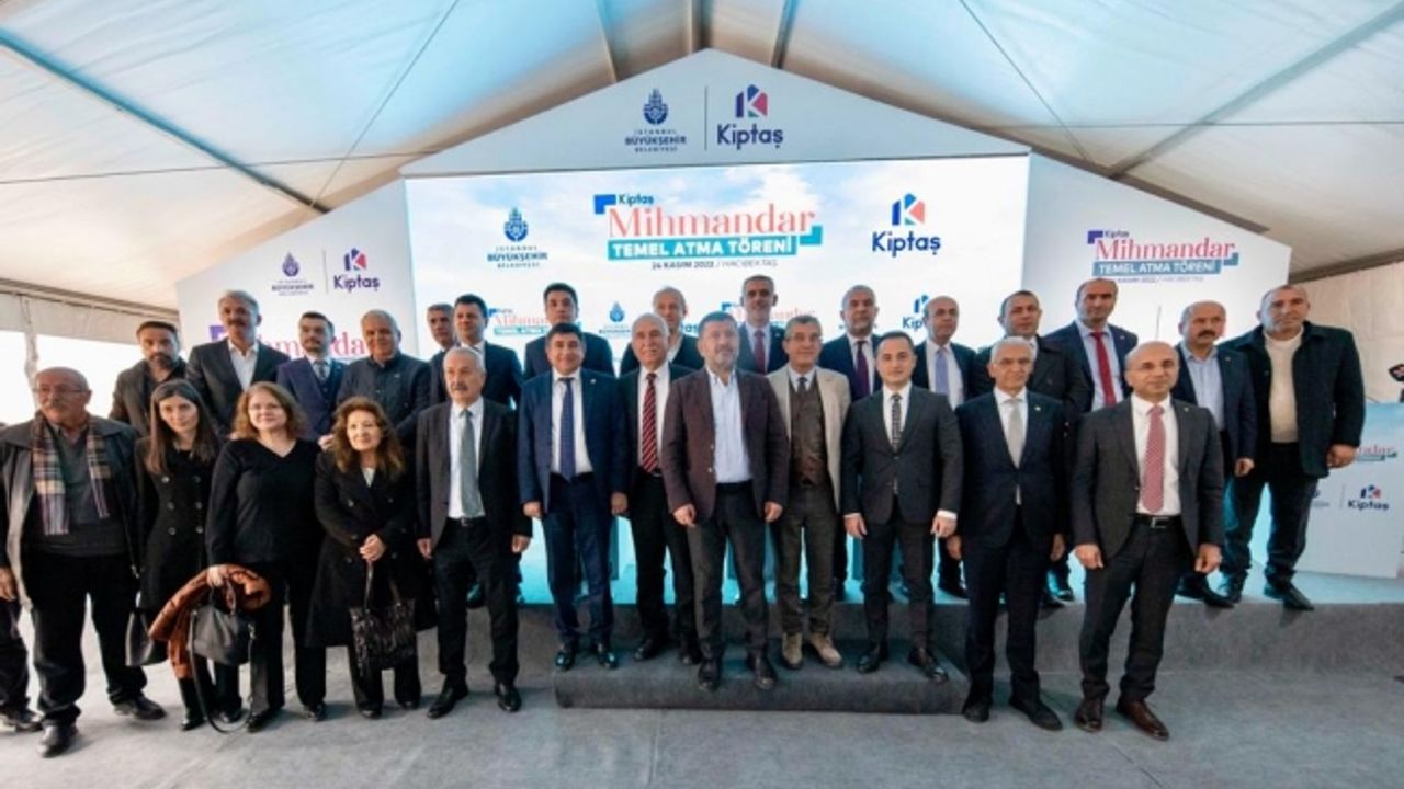‘KİPTAŞ Mihmandar Konutları'nın Temeli Hacıbektaş'ta Atıldı