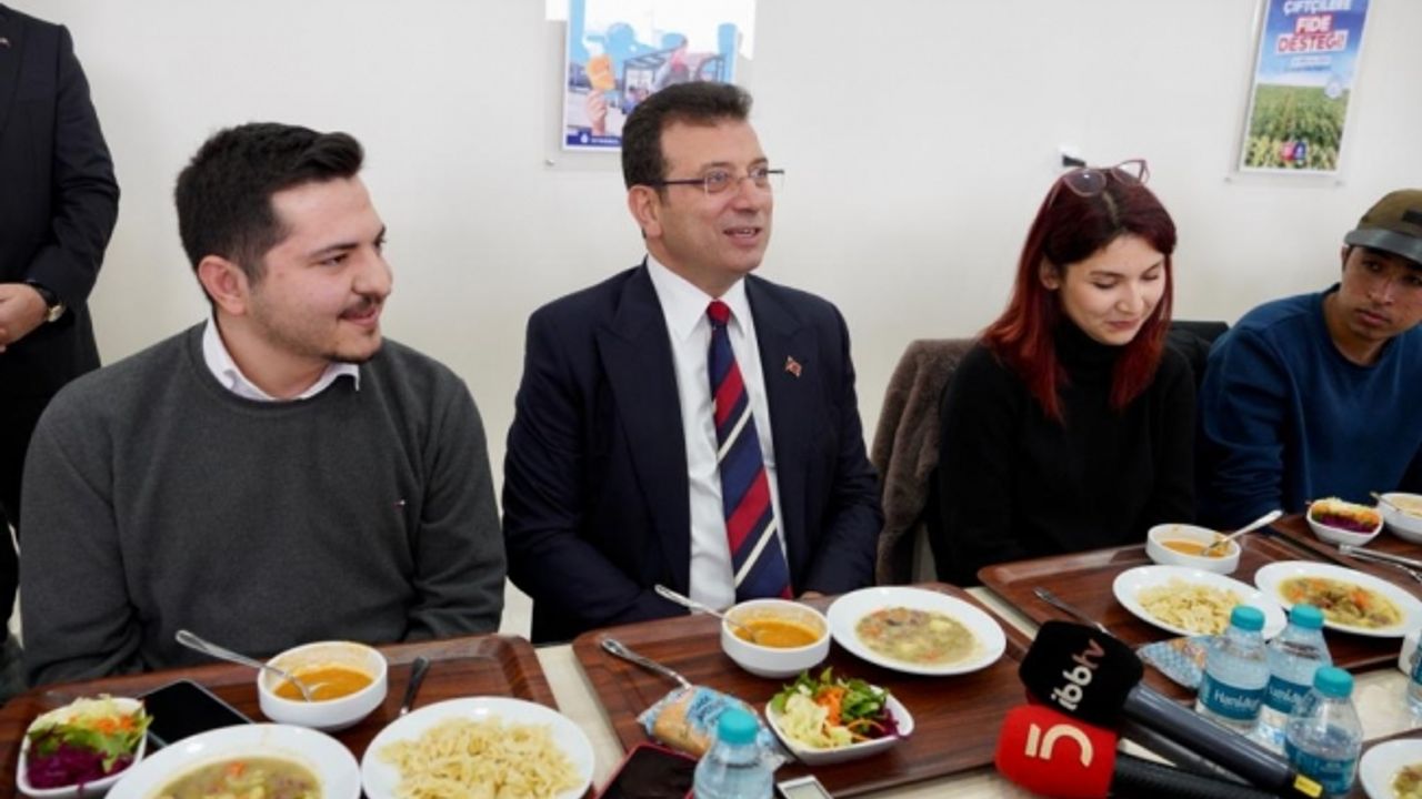 İlk Servisi Yapan Başkan İmamoğlu: Toplam 9 Kent  Lokantası Daha Açmayı Planlıyoruz (VİDEOLU)