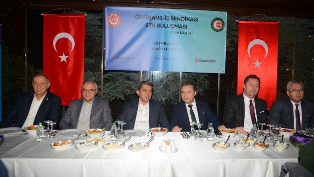 Öz Finans İş Sendikası Kırklareli’ne Çıkarma Yaptı