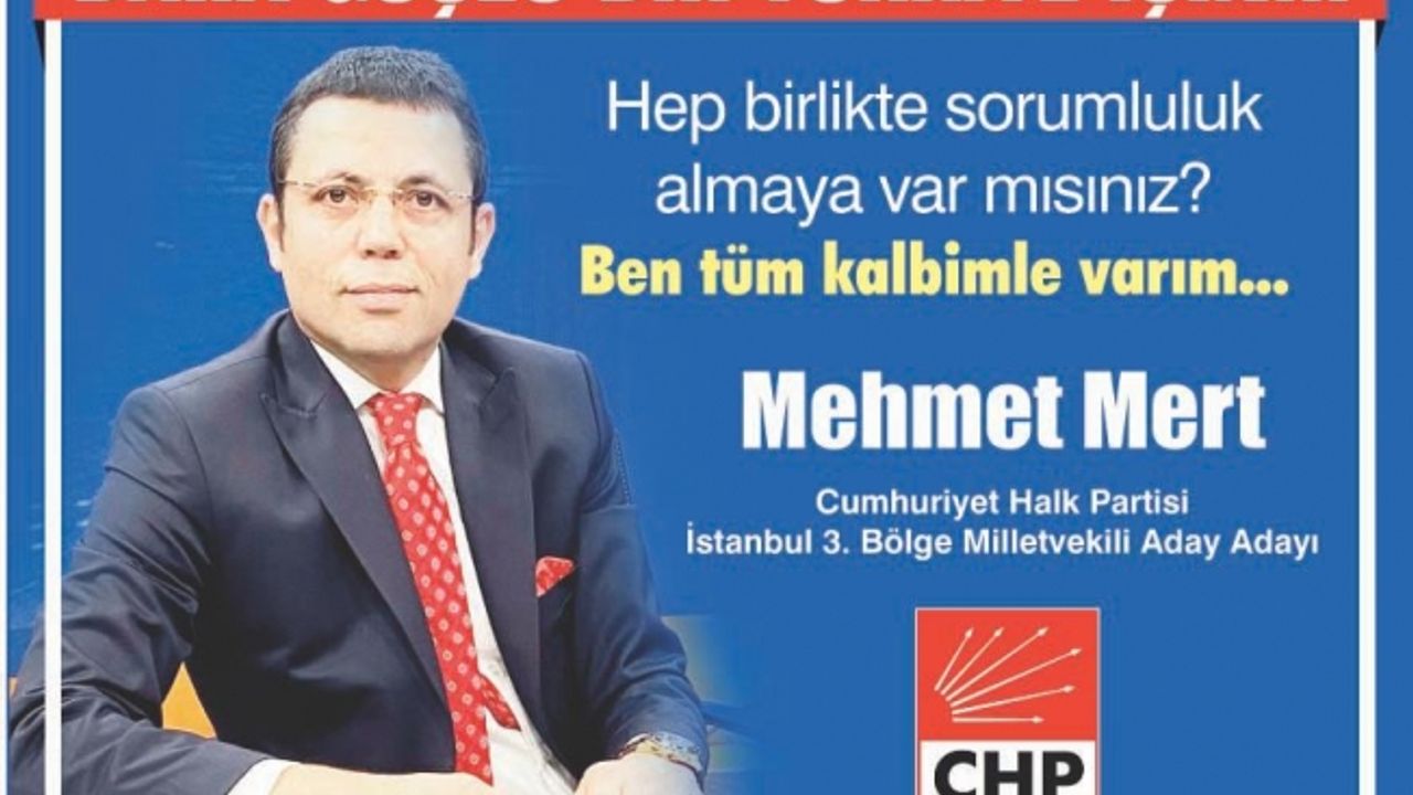 Mehmet Mert; daha güçlü bir Türkiye mümkün...