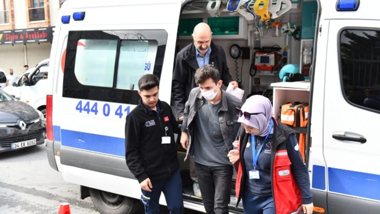 Esenyurtlu Yusuf Hasta Nakil Aracı İle Sınava Götürüldü