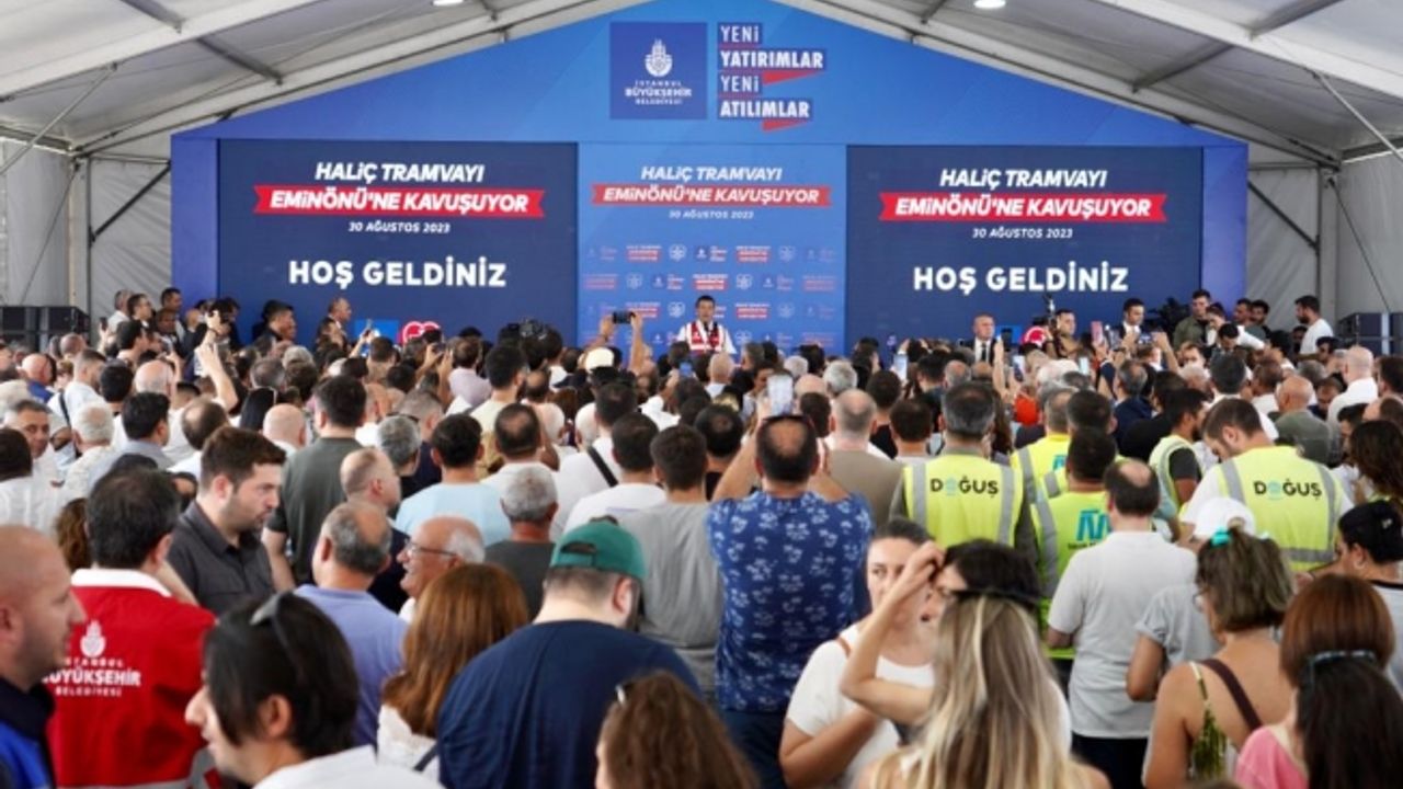 Ekrem Başkan Tramvay Açılışında Hükümeti sert Bir Dil İle Eleştirdi