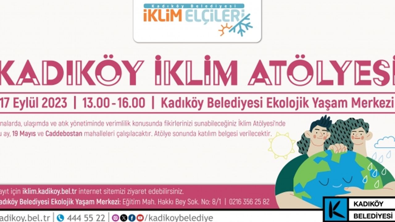 Kadıköy’de belediye ve mahalle sakinleri iklim krizine karşı birlikte mücadele ediyor