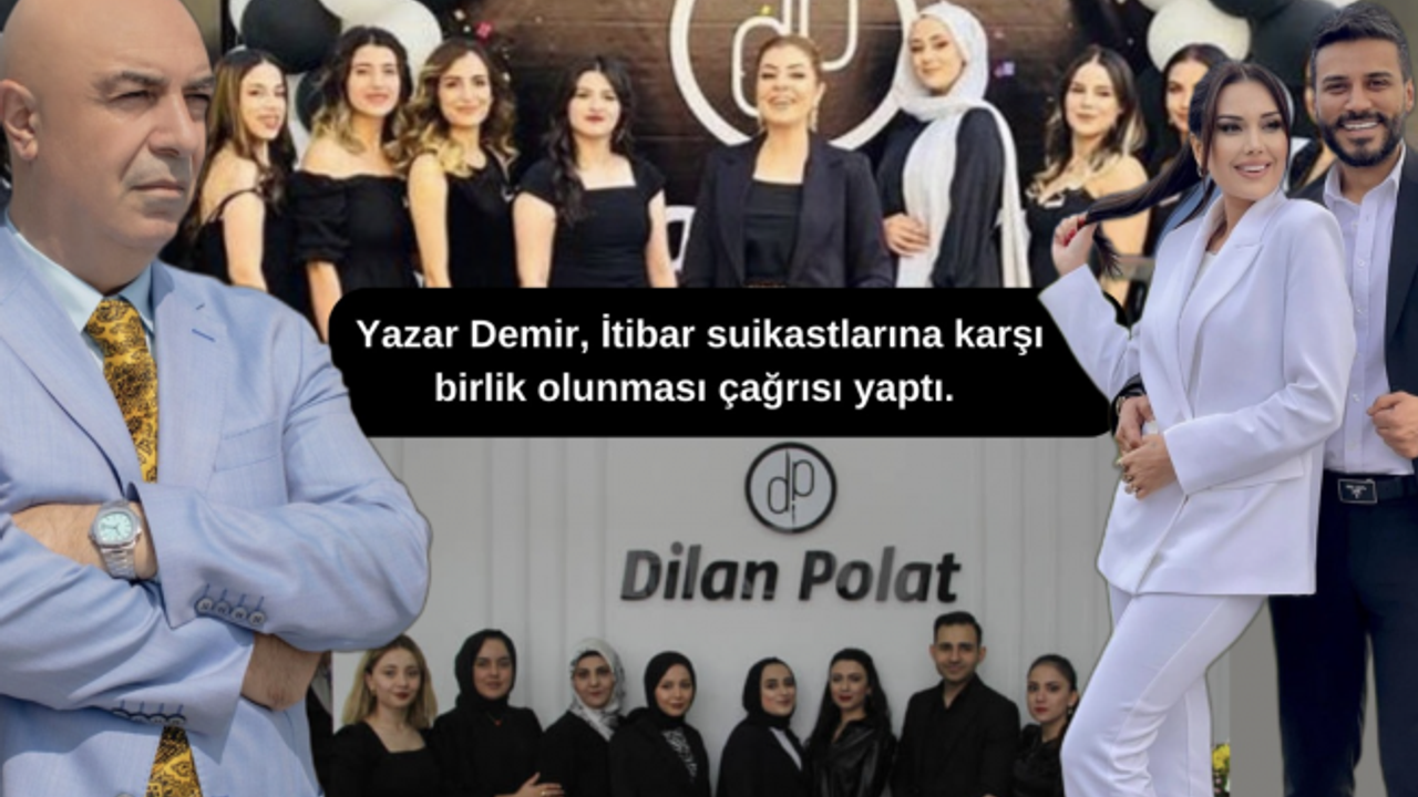 Yazar Demir, İtibar suikastlarına karşı birlik olunması çağrısı yaptı