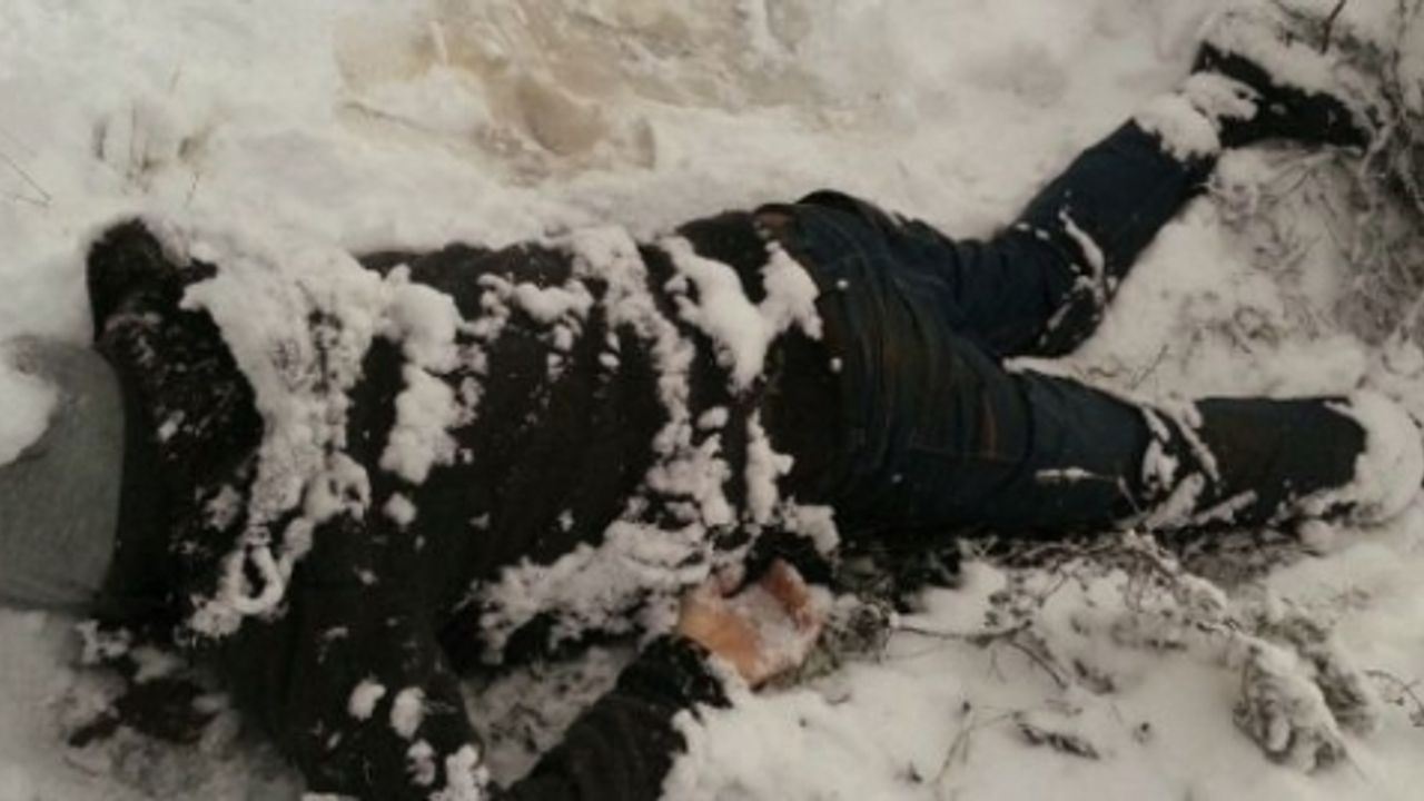 İstanbul Maltepe'de karların arasında erkek cesedi bulundu!
