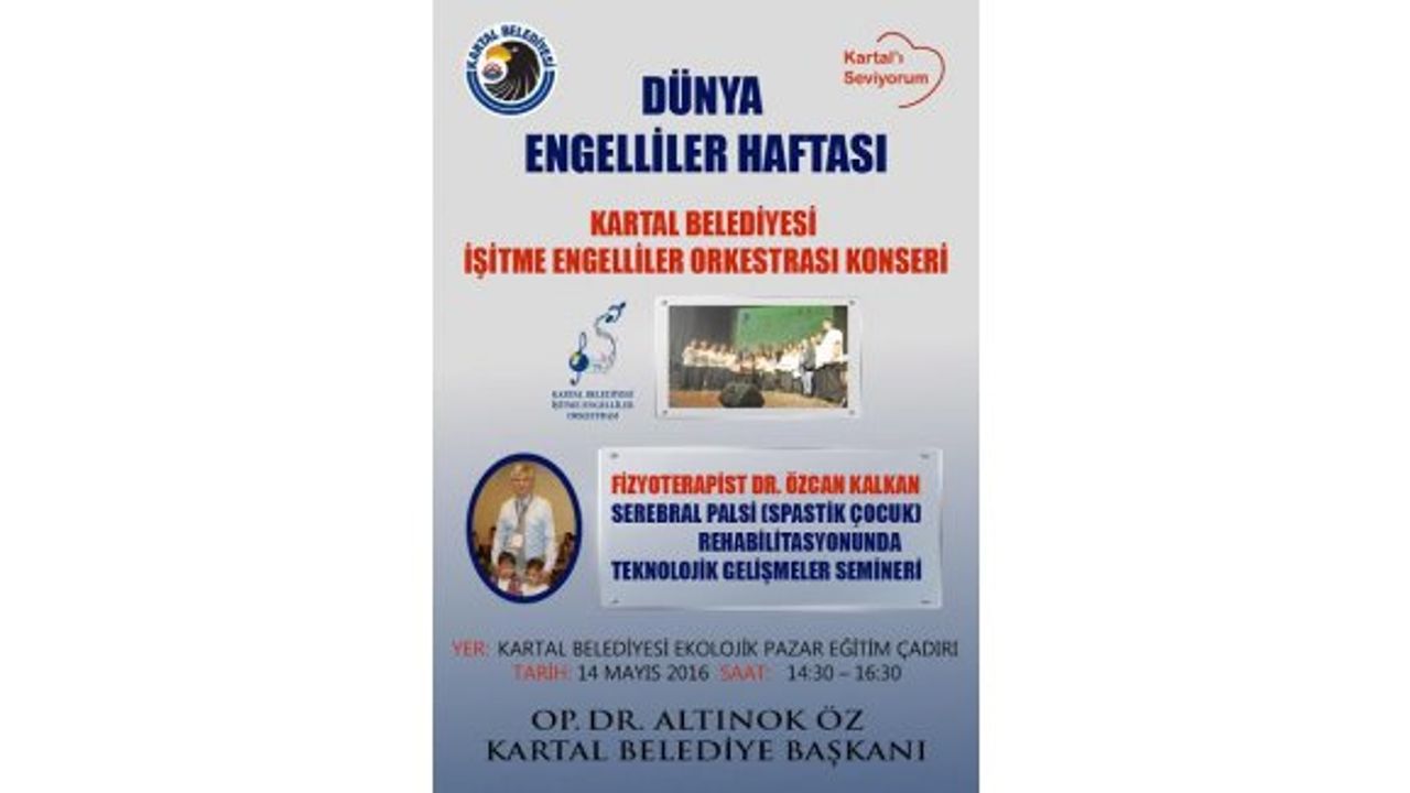 Kartallılar 10 Mayıs'ta engelsiz bir kartal için buluşuyor