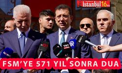 Başkan İmamoğlu İstanbul'u Feht Edilişinin 571.Yılında Fatihi Unutmadı