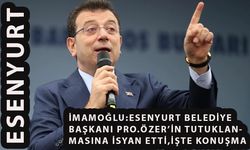 İşte İBB Başkanı İmamoğlu'nun Prof. Dr. Ahmet Özer'in Gözaltına Alınması İle İlgili Açıklaması