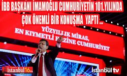 İBB Başkanı İmamoğlu Cumhuriyetin 101.Yılında Önemli Konulara Temas Etti