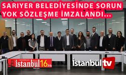 Sarıyer Belediyesi' nde Toplu Sözleşme İmzalandı