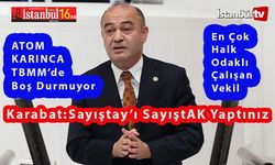 Karabat TBMM'de Konuştu: Bütçe Görüşmelerinde Sayıştay'a Not; Sıfır (VİDEOLU)