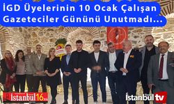 İGD Üyelerinin 10 Ocak Çalışan Gazeteciler Gününü Unutmadı