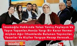 İmamoğlu: Yargısız İnfaz Yapan 200'ün Üzerinde Kişi Veya Kurum  Hakkında Suç Duyurusunda Bulundu