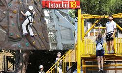 Küçükçekmece Belediyesi Macera Parklarına Ziyaretçi Akını