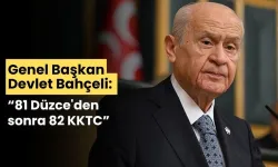Devlet Bahçeli Bu Sefer’ de KKTC 82.İlimiz Olsun Dedi