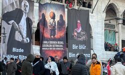 İstanbul’da 400 Sivil Toplum Kurulu Filistin’e Destek Mitingi Yaptı