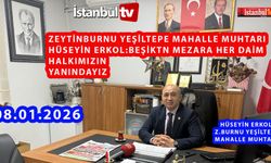 Muhtar Hüseyin Erkol :Beşikten Mezara Her Daim Halkımızın Yanındayız Dedi (VİDEOLU)