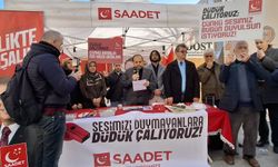 Saadet Partisi’nden 6 Şubat Depremleri’ nin 3.Yılında “Deprem Düdüğü” Eylemi