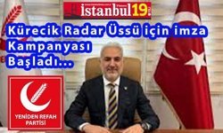 Yeniden Refah Partisinden Hayırlı Bir İş Daha :“Kürecik Radar Üssü Kapatılsın, İsrail’de Hayat Dursun”