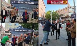 Anahtar Parti Anneler Gününde Binlerce Karanfil Dağıttı