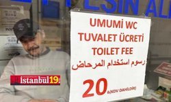 Çiş Yapmak 20 TL,5 Yıl Önce Bu Para İle 4 Tane Tavuk Döneri Alınıyordu