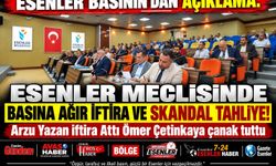 Esenler Basınından Açıklama