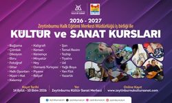 Kültür ve Sanat Kursları Kayıtları Başlıyor, 25 farklı branşta kayıt alınıyor