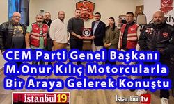 Türkiye Motorsiklet Platformu Üyeleri CEM Parti Genel Başkanı İle Buluştu