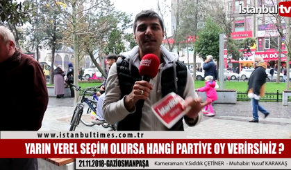İstanbul GaziOsmanpaşa’da seçimin nabzı