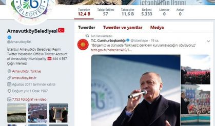 Arnavutköy Belediyesi Sosyal Medyayı Salladı