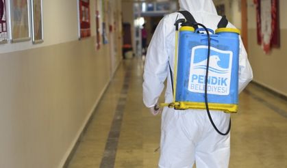 Okullar 15 günde bir dezenfekte ediliyor